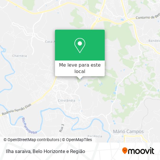 Ilha saraiva mapa