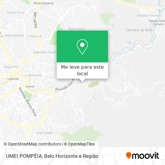 UMEI POMPÉIA mapa