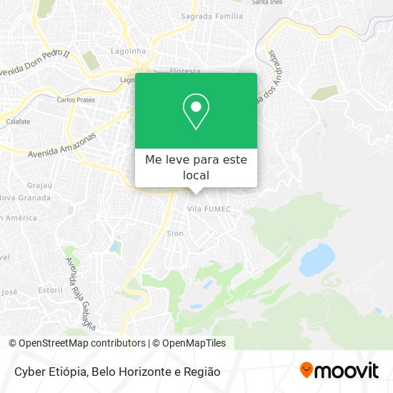 Cyber Etiópia mapa