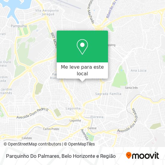 Parquinho Do Palmares mapa
