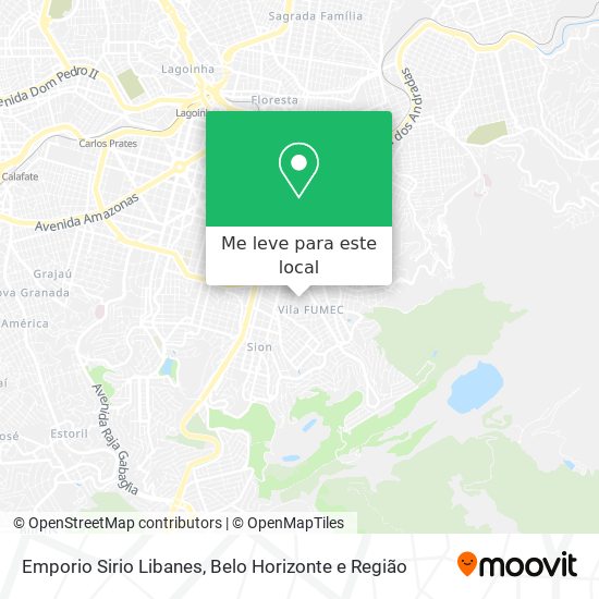 Emporio Sirio Libanes mapa