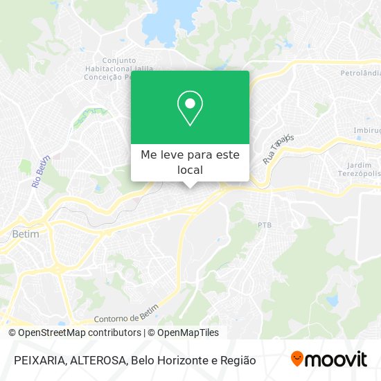 PEIXARIA, ALTEROSA mapa
