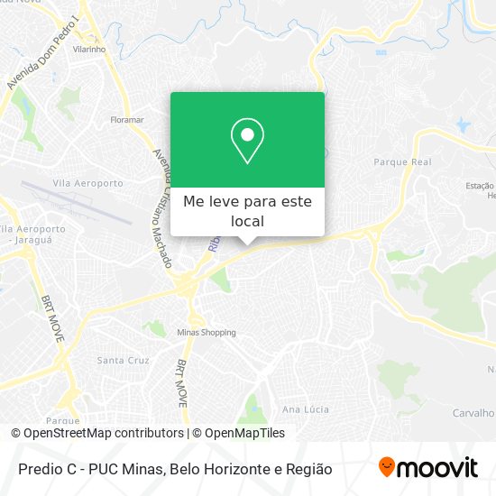 Predio C - PUC Minas mapa