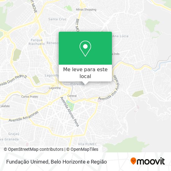 Fundação Unimed mapa