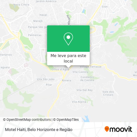 Motel Haiti mapa