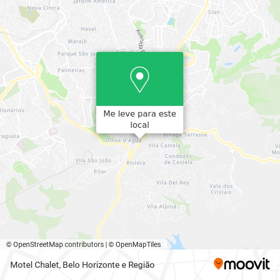Motel Chalet mapa