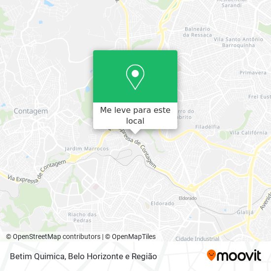 Betim Quimica mapa