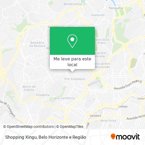 Shopping Xingu mapa