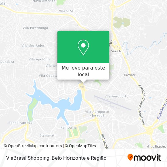 ViaBrasil Shopping mapa