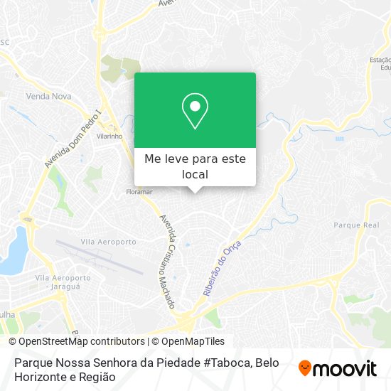 Parque Nossa Senhora da Piedade #Taboca mapa