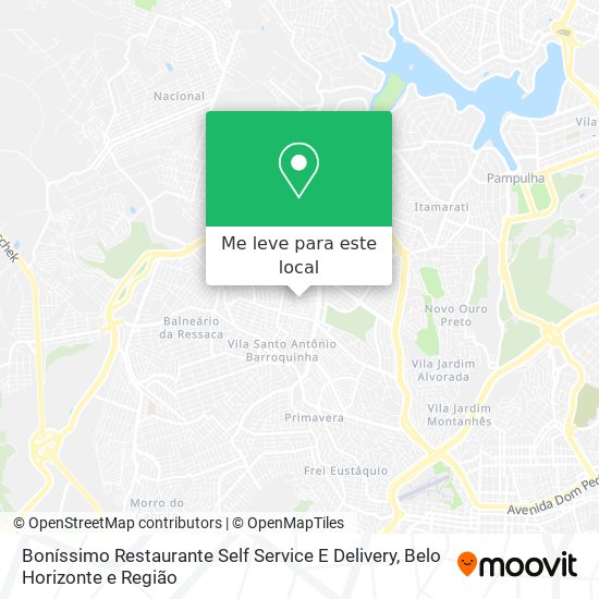 Boníssimo Restaurante Self Service E Delivery mapa