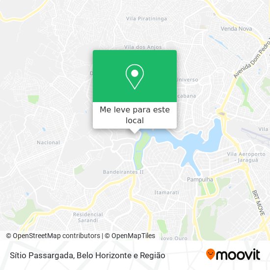 Sítio Passargada mapa