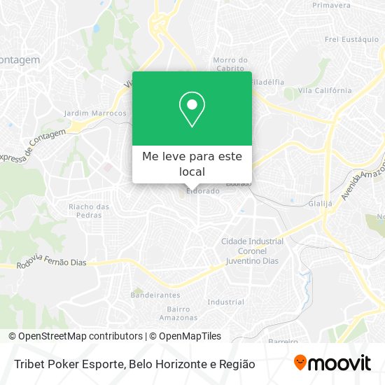 Tribet Poker Esporte mapa