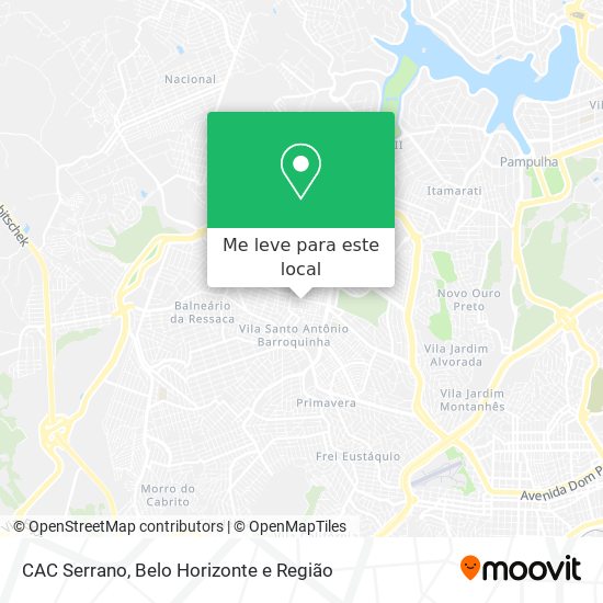 CAC Serrano mapa