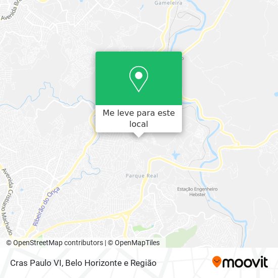 Cras Paulo VI mapa