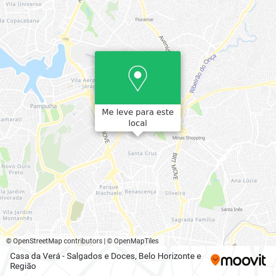 Casa da Verá - Salgados e Doces mapa