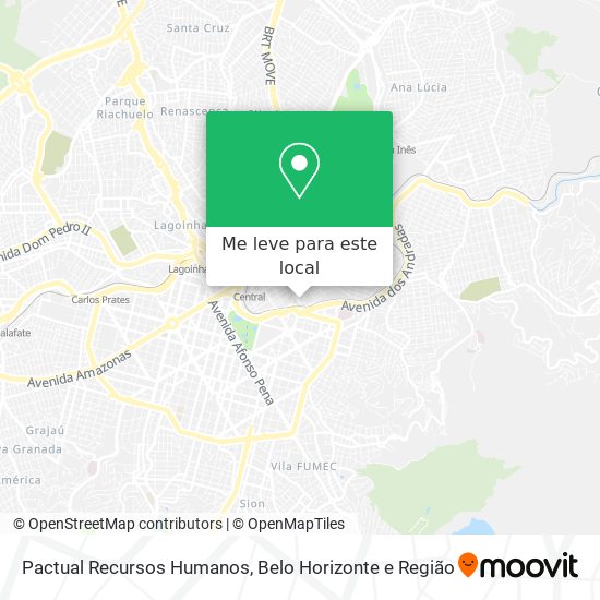 Pactual Recursos Humanos mapa