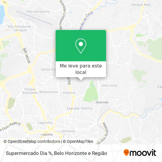 Supermercado Dia % mapa