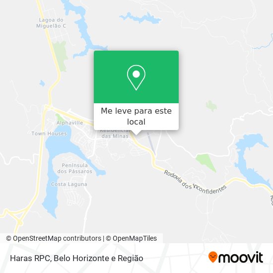 Haras RPC mapa