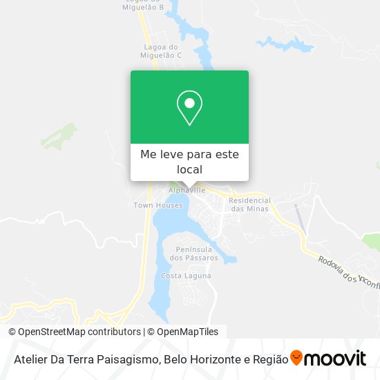 Atelier Da Terra Paisagismo mapa