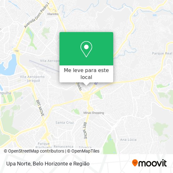 Upa Norte mapa