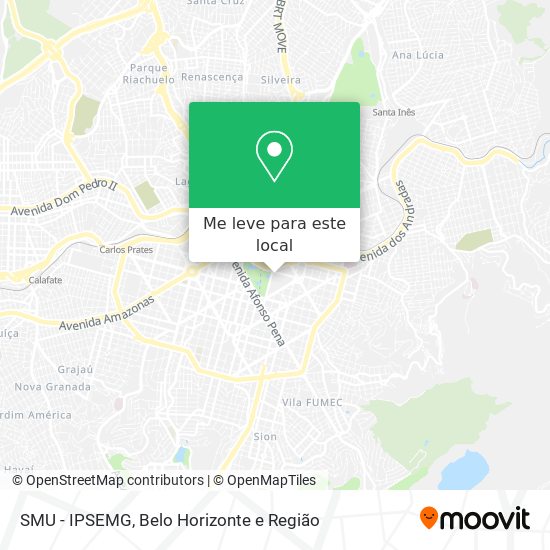 SMU - IPSEMG mapa