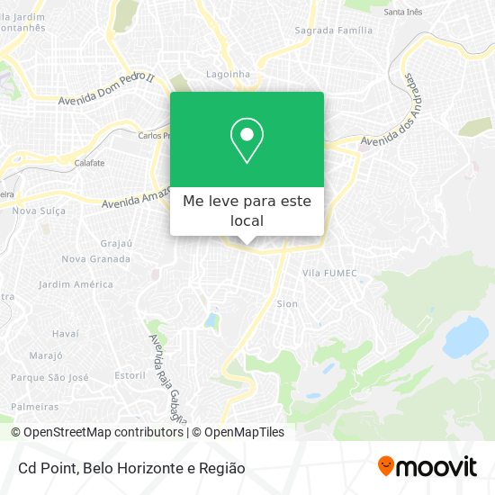 Cd Point mapa