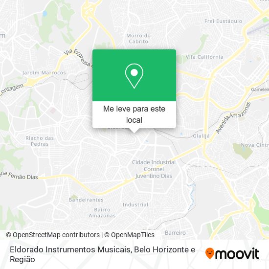 Eldorado Instrumentos Musicais mapa