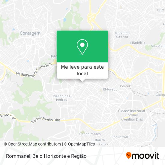 Rommanel mapa