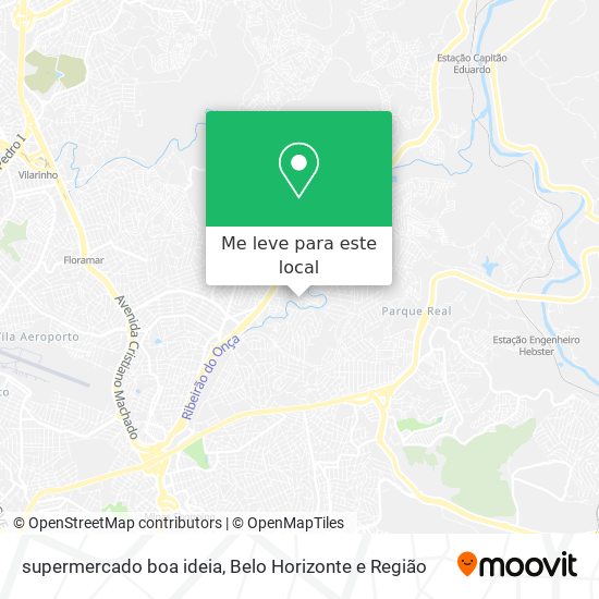 supermercado boa ideia mapa
