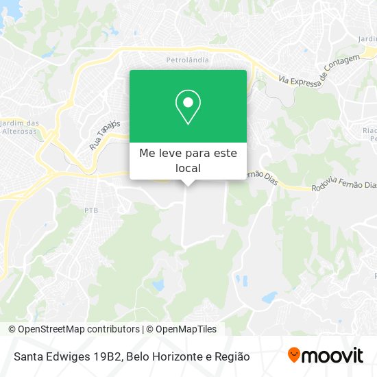 Santa Edwiges 19B2 mapa