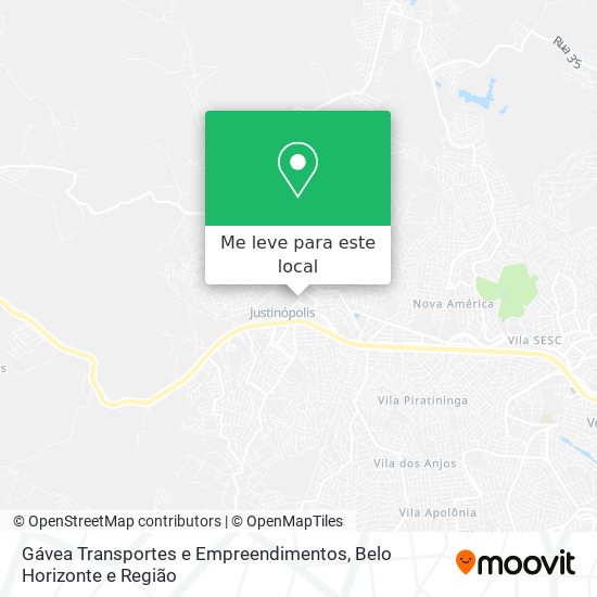 Gávea Transportes e Empreendimentos mapa