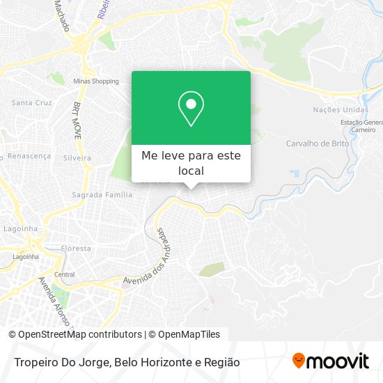 Tropeiro Do Jorge mapa