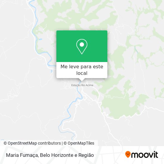 Maria Fumaça mapa