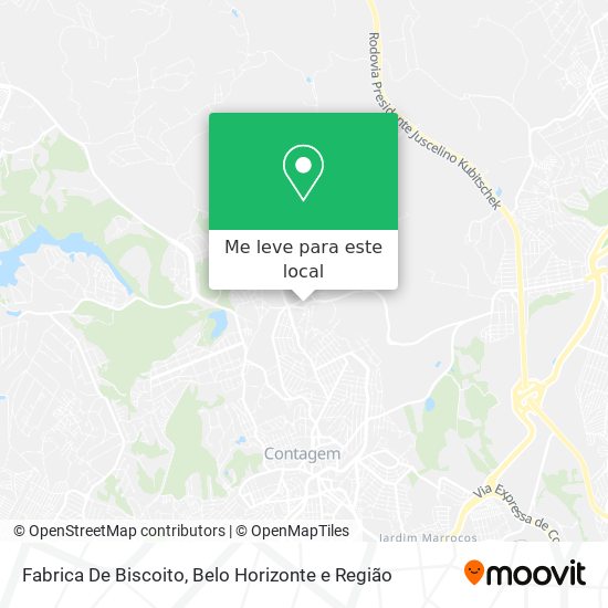 Fabrica De Biscoito mapa