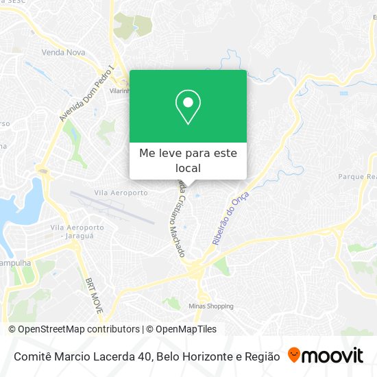 Comitê Marcio Lacerda 40 mapa