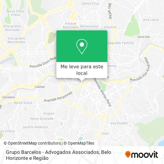 Grupo Barcelos - Advogados Associados mapa