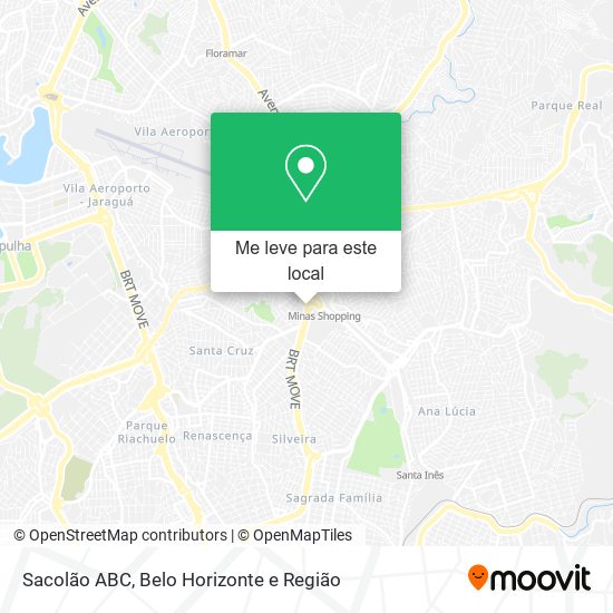 Sacolão ABC mapa