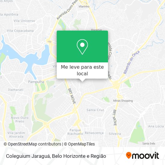 Coleguium Jaraguá mapa