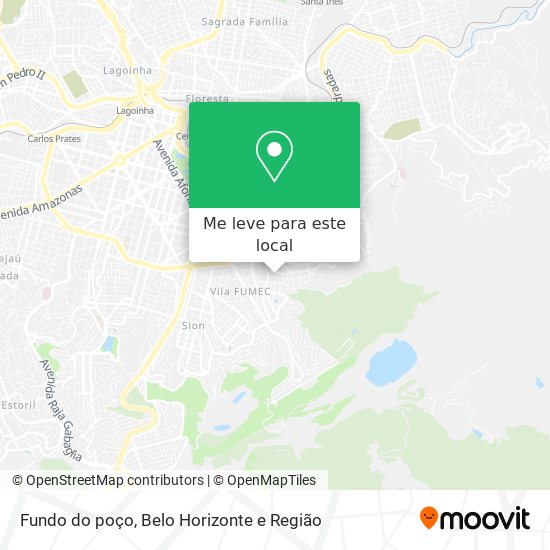 Fundo do poço mapa