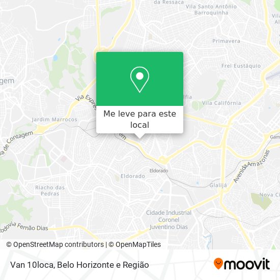 Van 10loca mapa