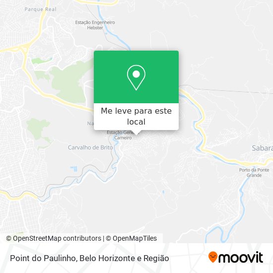Point do Paulinho mapa