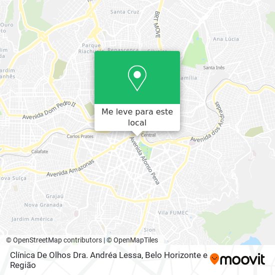 Clínica De Olhos Dra. Andréa Lessa mapa