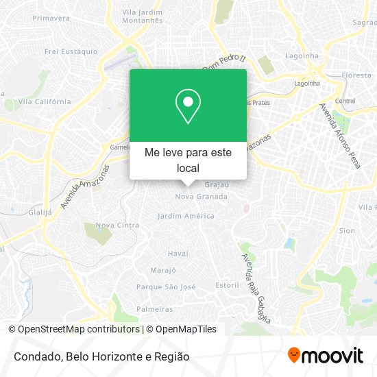 Condado mapa