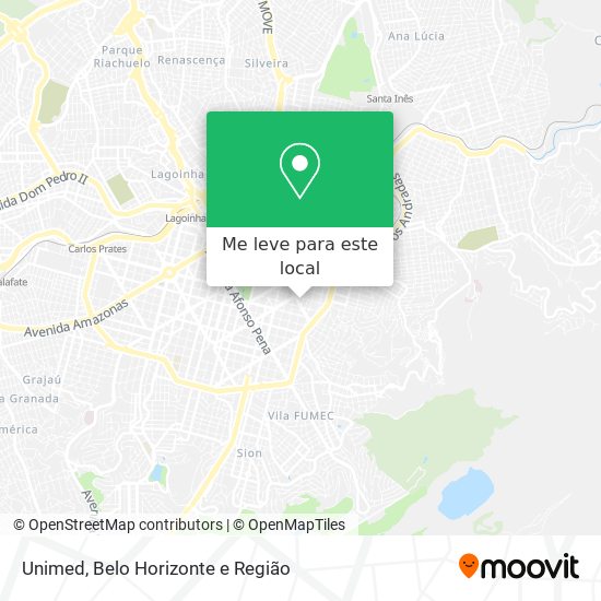 Unimed mapa