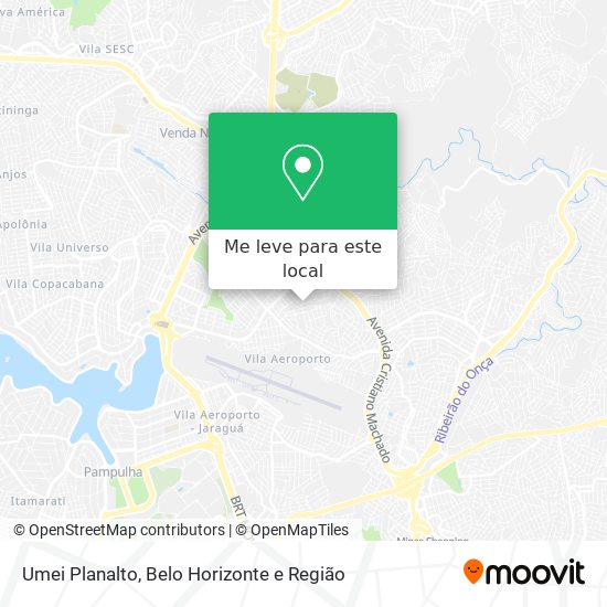 Umei Planalto mapa