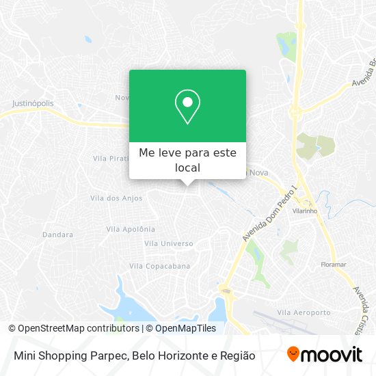 Mini Shopping Parpec mapa