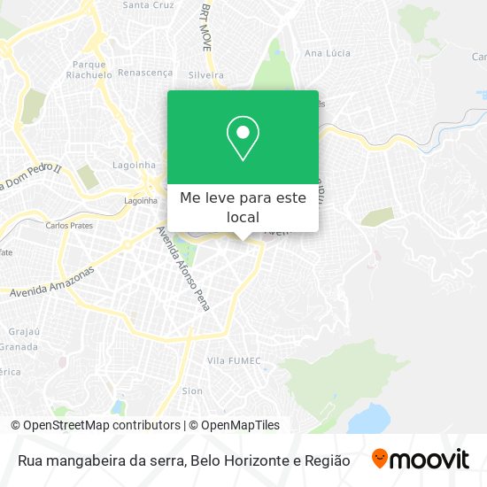 Rua mangabeira da serra mapa