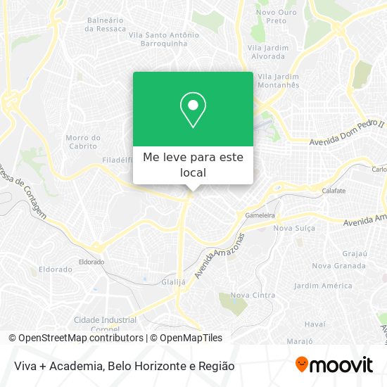 Viva + Academia mapa