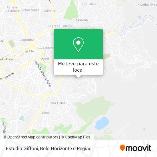 Estúdio Giffoni mapa